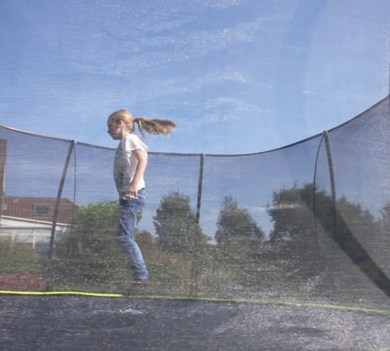 Gartentrampolin EXIT Silhouette 342 cm schwarz 75241 12