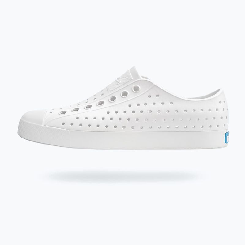Native Jefferson Turnschuhe Schale weiß/Schale weiß 10