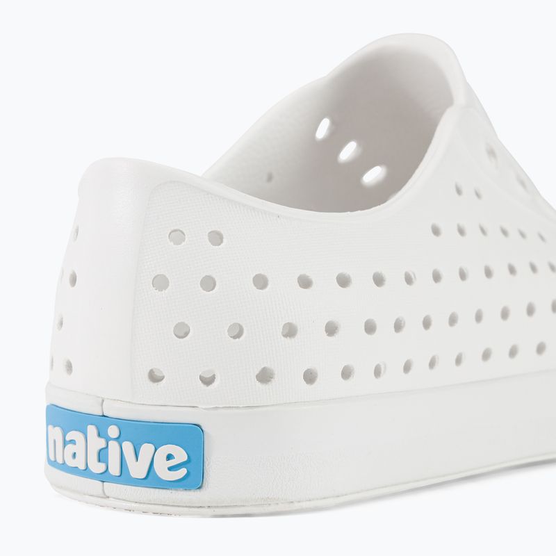 Native Jefferson Turnschuhe Schale weiß/Schale weiß 9
