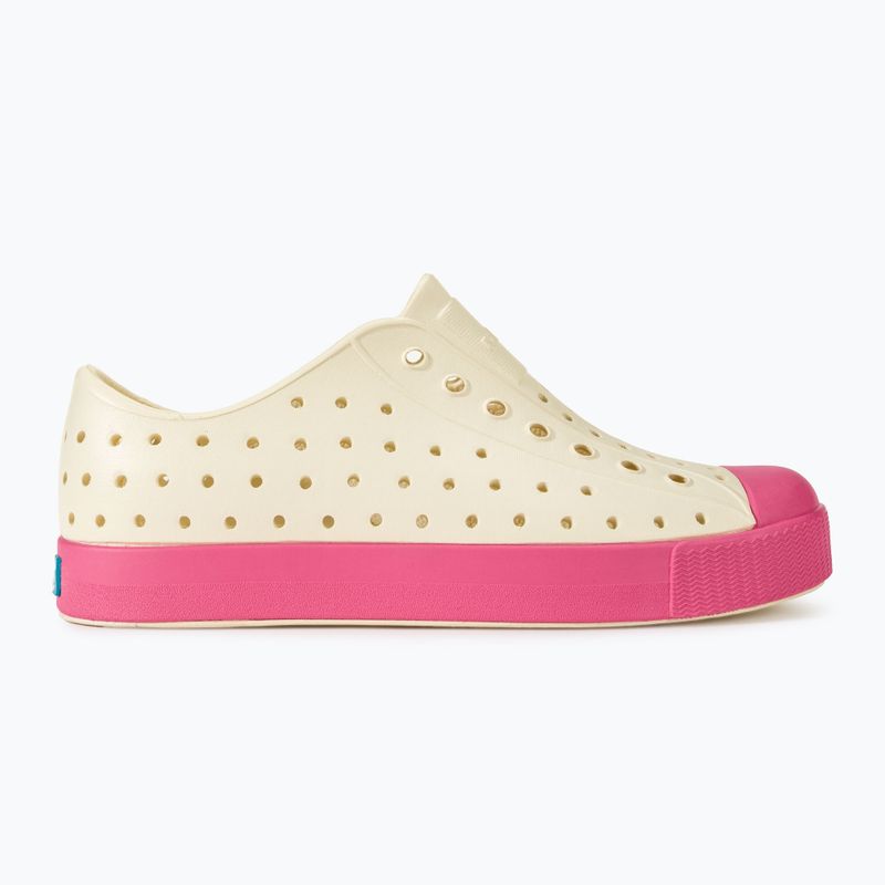 Native Kinderschuhe NA-12100100 Jefferson bone weiß/hollywood pink 2