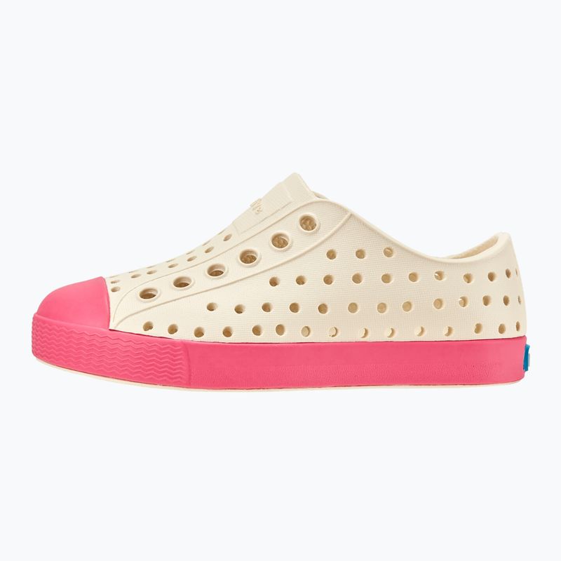 Native Kinderschuhe NA-12100100 Jefferson bone weiß/hollywood pink 9