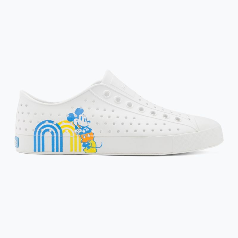 Native Jefferson Print Disney Turnschuhe Schale weiß/Schale weiß/positiv mickey 2