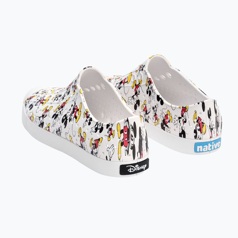 Native Jefferson Print Disney Turnschuhe Schale weiß/Schale weiß/all over print 12