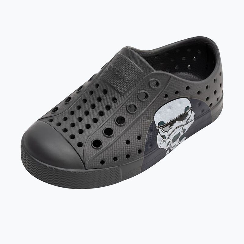 Native Jefferson Block Jr Kinder Turnschuhe dublin grau/dublin grau/darth bff