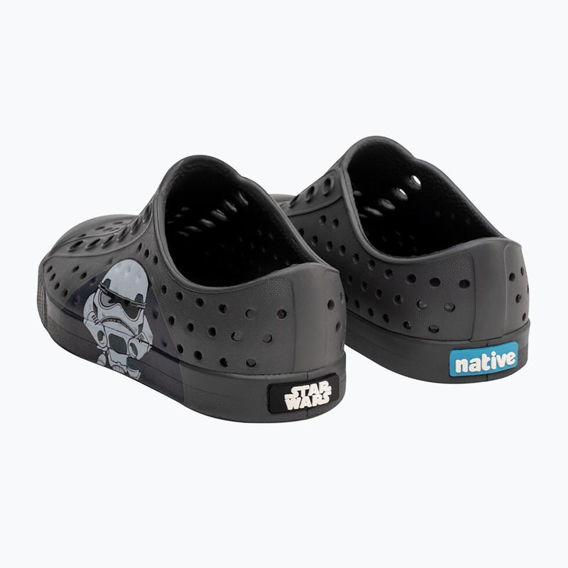 Native Jefferson Block Jr Kinder Turnschuhe dublin grau/dublin grau/darth bff