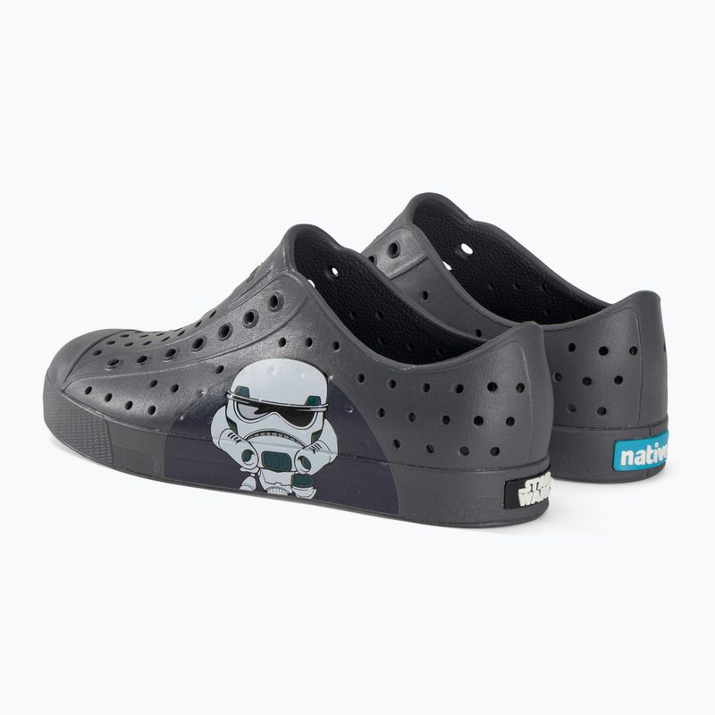 Native Jefferson Block Jr Kinder Turnschuhe dublin grau/dublin grau/darth bff