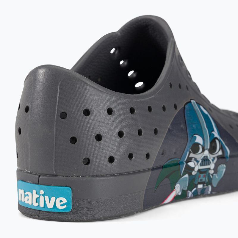Native Jefferson Block Jr Kinder Turnschuhe dublin grau/dublin grau/darth bff