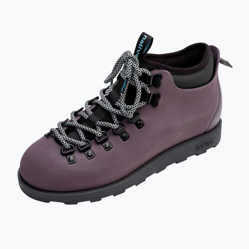 Schuhe Native NA-31106848 Fitzsimmons Citylite Bloom velvet purple/gravity grey 8