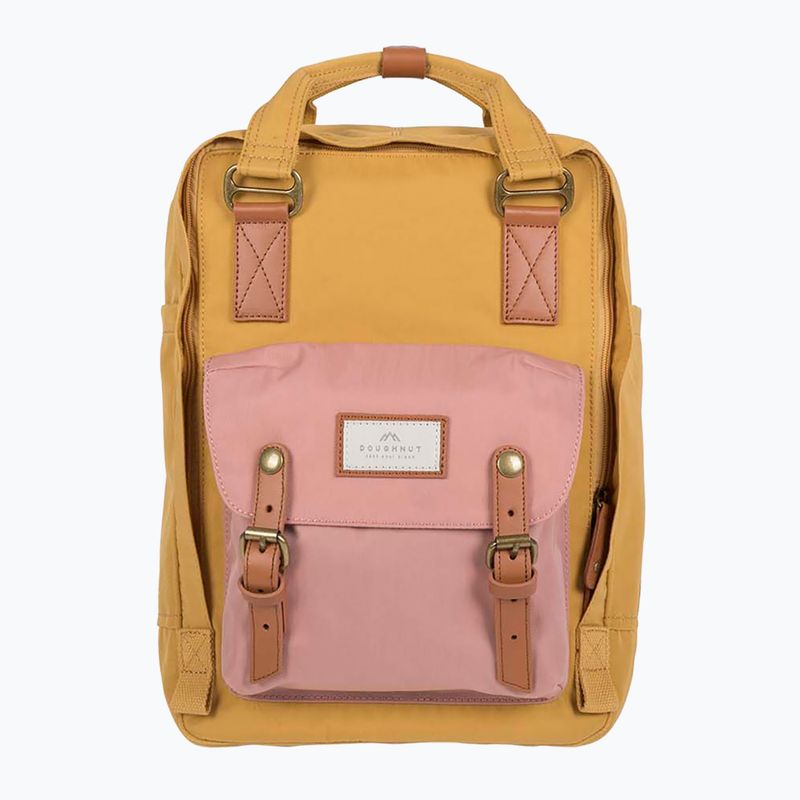 Doughnut Macaroon 16 l gelb/rosa City-Rucksack