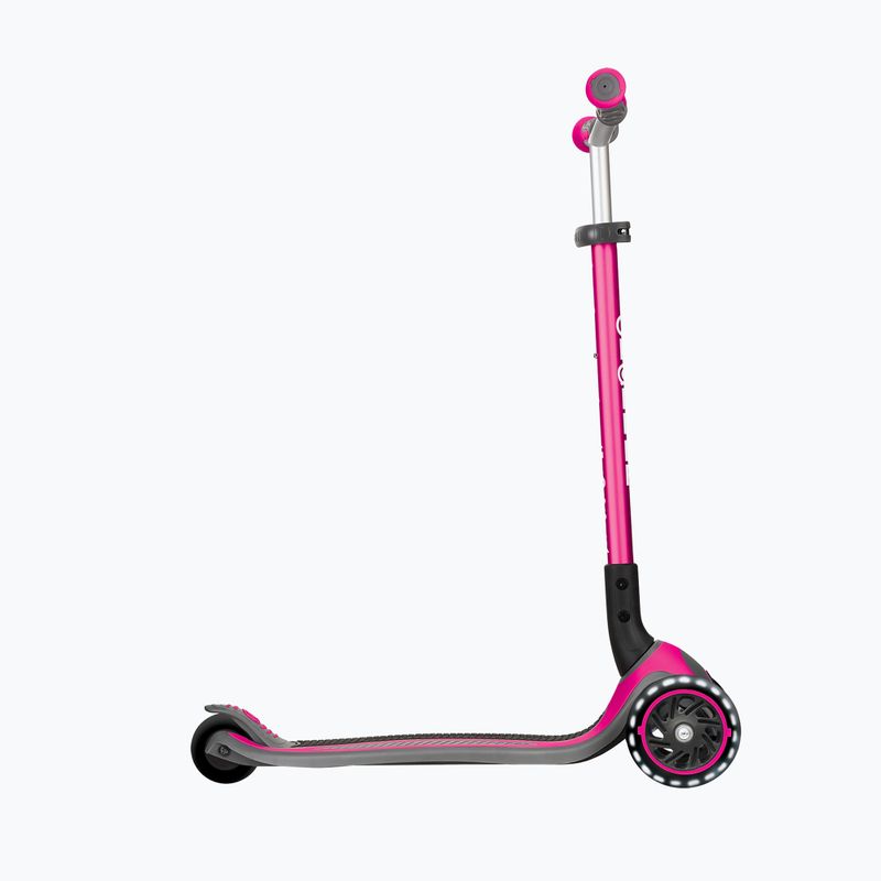 Globber Master Lights tiefrosa Kinder-Dreirad-Roller 2