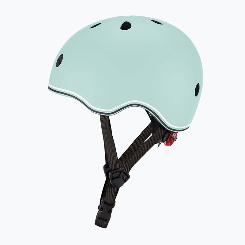 Kinderhelm Globber Go.Up Lights pastel green 3