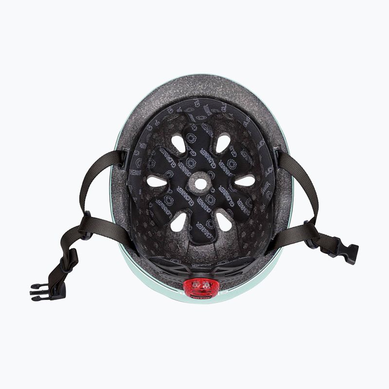 Kinderhelm Globber Go.Up Lights pastel green 5