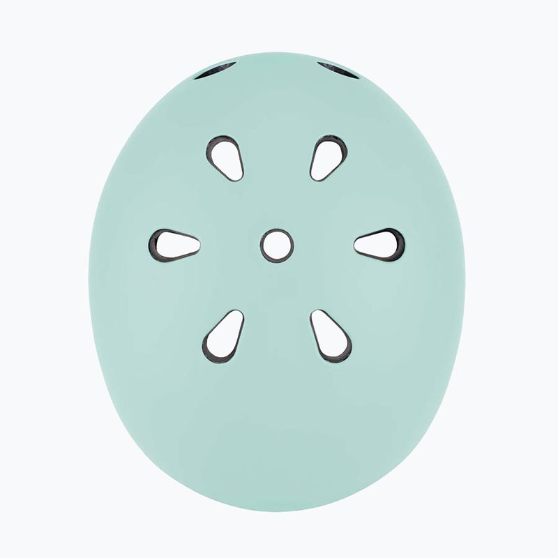 Kinderhelm Globber Go.Up Lights pastel green 6