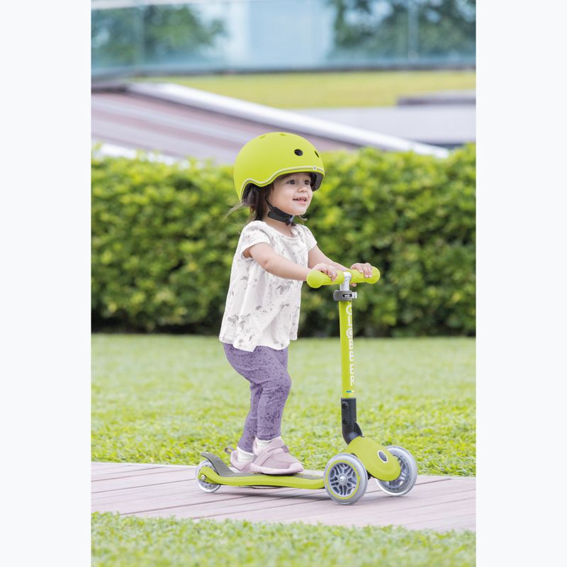 Globber Junior Foldable Lights Kinderdreirad lindgrün 9