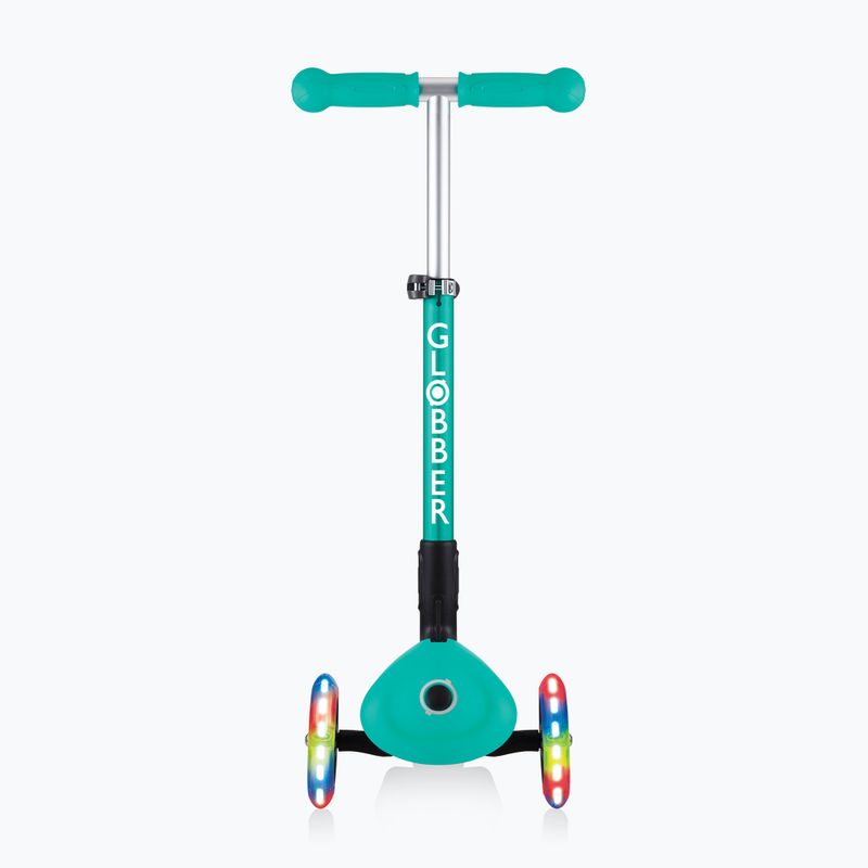 Globber Junior Foldable Lights Kinderdreirad dunkel smaragdgrün 3