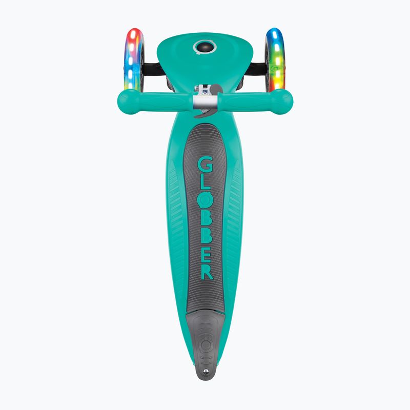 Globber Junior Foldable Lights Kinderdreirad dunkel smaragdgrün 4