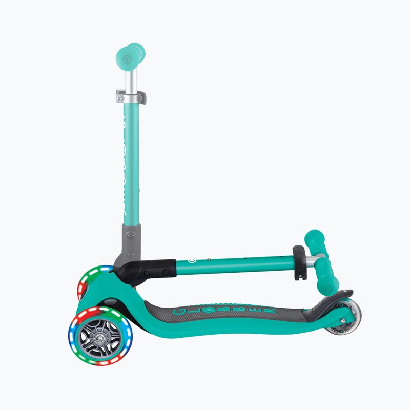 Globber Junior Foldable Lights Kinderdreirad dunkel smaragdgrün 6