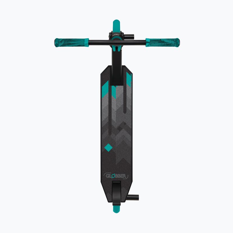 Globber Stunt GS 540 schwarz/teal Kinder-Freestyle-Roller 4