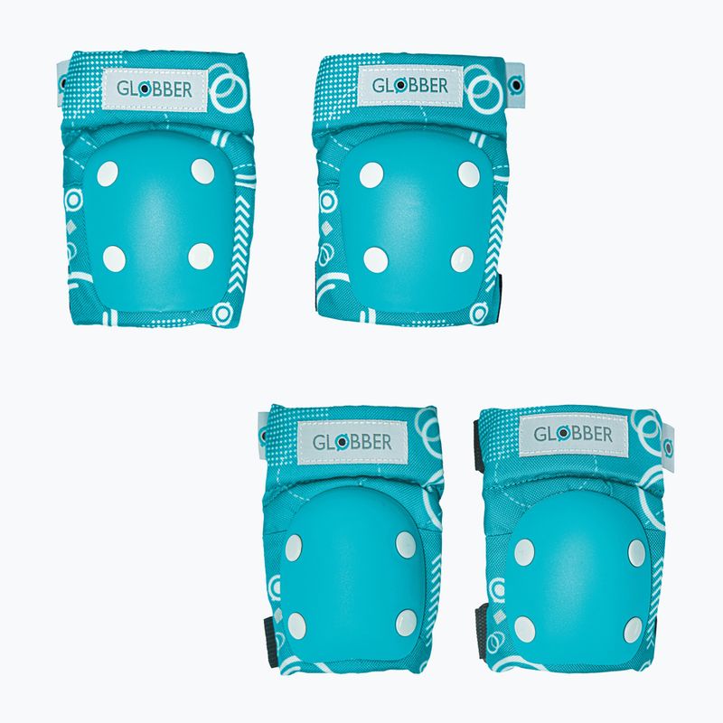 Globber Toddler teal/sahpes child protector set
