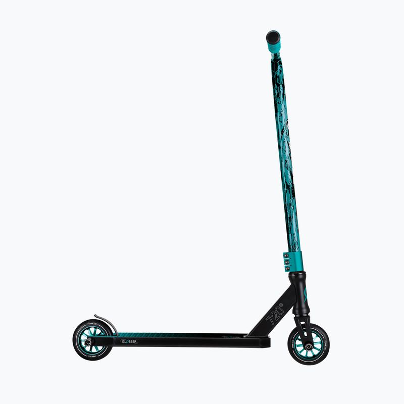 Globber Stunt GS 720 schwarz/teal Kinder-Freestyle-Roller 2