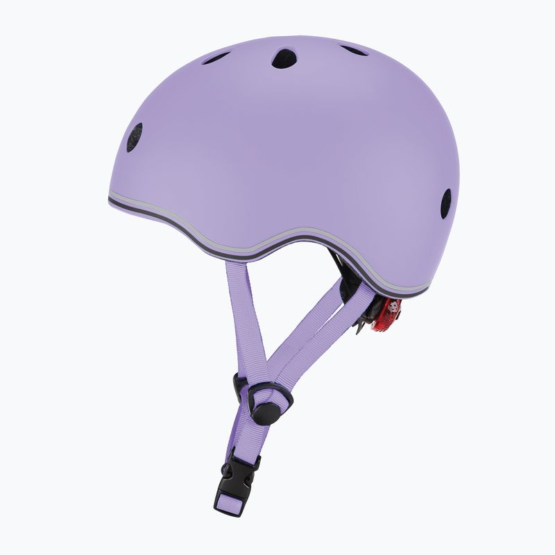 Kinderhelm Globber Go.Up Lights lavender 3