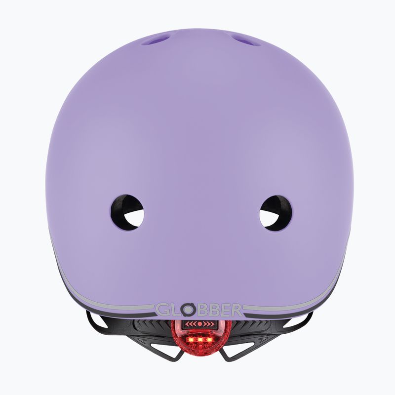 Kinderhelm Globber Go.Up Lights lavender 4