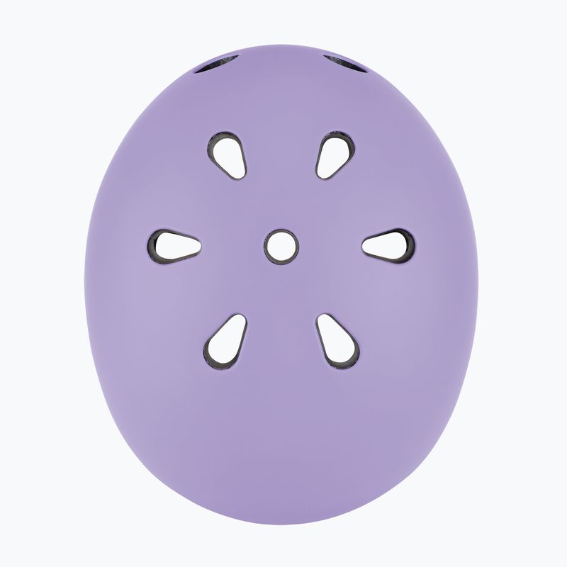 Kinderhelm Globber Go.Up Lights lavender 6