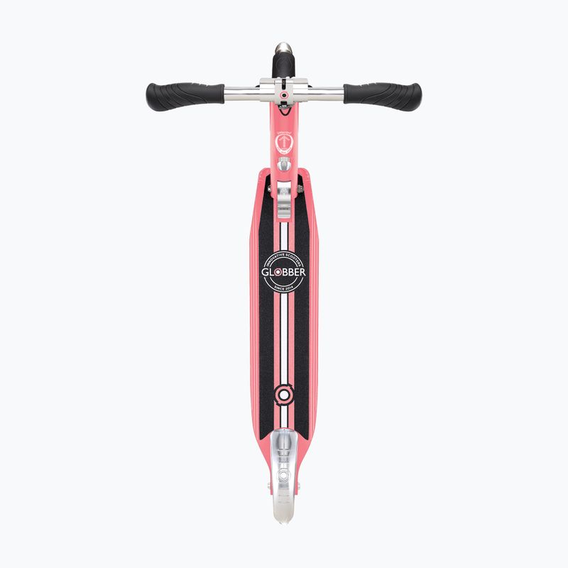 Globber Flow Element Lights korallenrosa Kinder-Roller 4