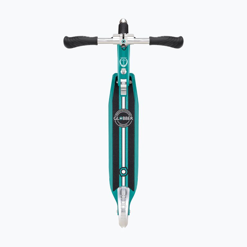 Stadtkinderroller Globber Flow Element Lights jade 4