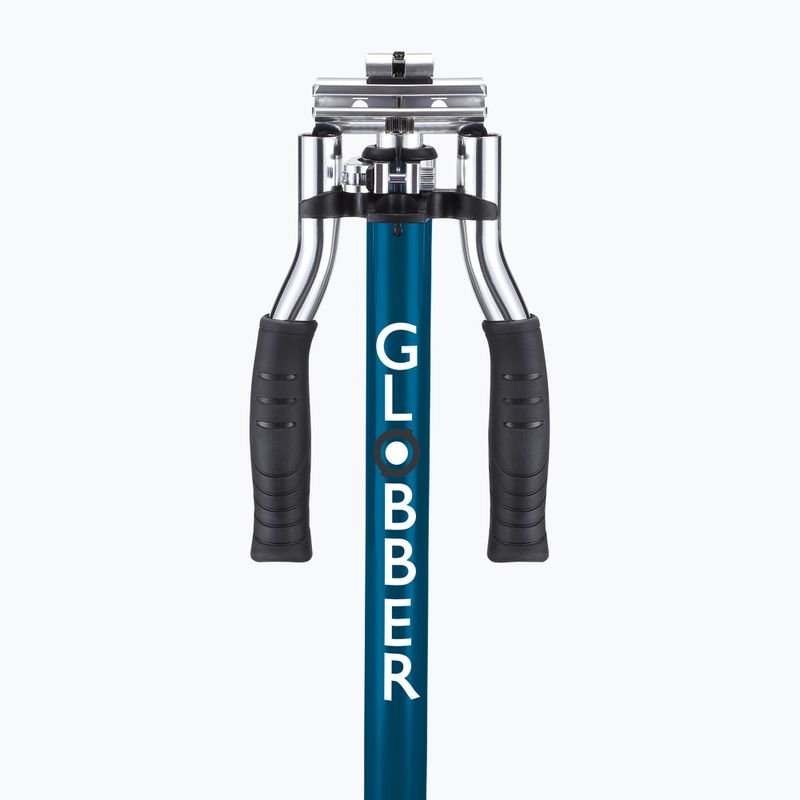 Stadtkinderroller Globber Flow Element Lights petrol blue 10