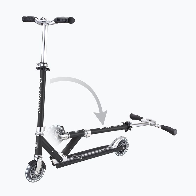 Stadtkinderroller Globber Flow Element Lights black 6