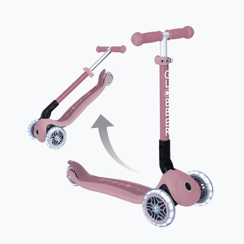 Globber Junior Faltbare Lichter Eco berry Kinder-Dreirad-Roller 5