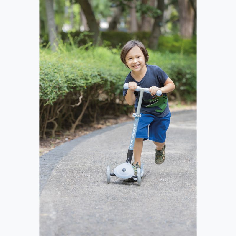 Globber Junior Foldable Lights Eco Heidelbeere Kinder Dreirad-Roller 11