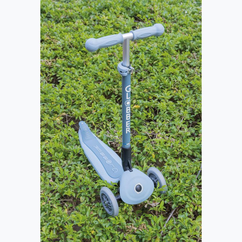 Kinderdreirad-Tretroller Globber Junior Primo Foldable Lights Eco blueberry 10