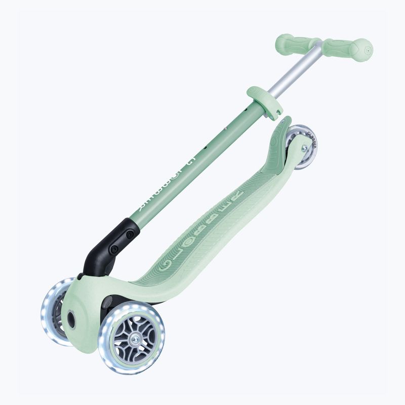 Kinderdreirad-Tretroller Globber Junior Primo Foldable Lights Eco pistachio 5