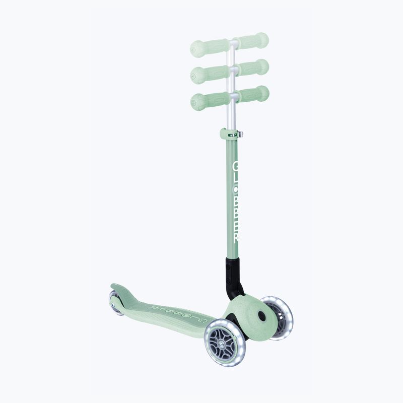Kinderdreirad-Tretroller Globber Junior Primo Foldable Lights Eco pistachio 8