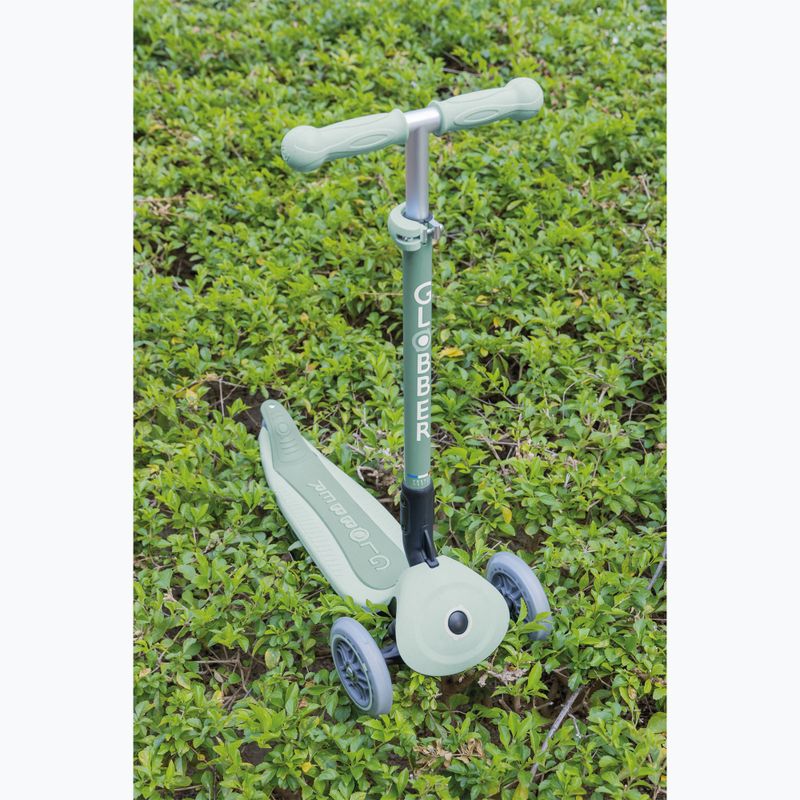 Kinderdreirad-Tretroller Globber Junior Primo Foldable Lights Eco pistachio 11