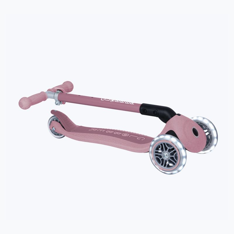 Kinderdreirad-Tretroller Globber Junior Primo Foldable Lights Eco berry 4