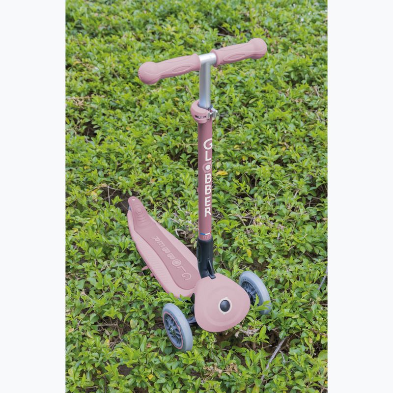 Kinderdreirad-Tretroller Globber Junior Primo Foldable Lights Eco berry 9