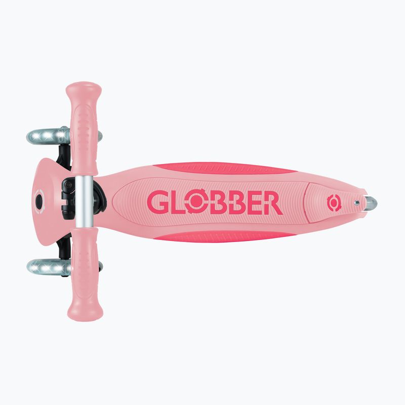 Globber Primo Foldable Plus Lights Kinderdreirad pastellrosa 5