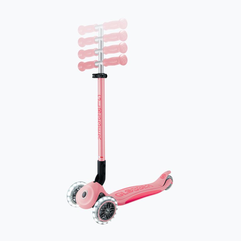 Globber Primo Foldable Plus Lights Kinderdreirad pastellrosa 8