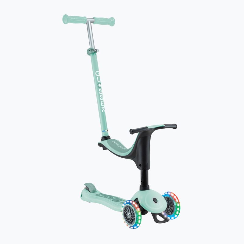 Globber Go.Up Sporty Lights mint Kinder-Dreirad-Roller 2