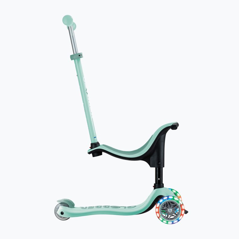 Globber Go.Up Sporty Lights mint Kinder-Dreirad-Roller 3
