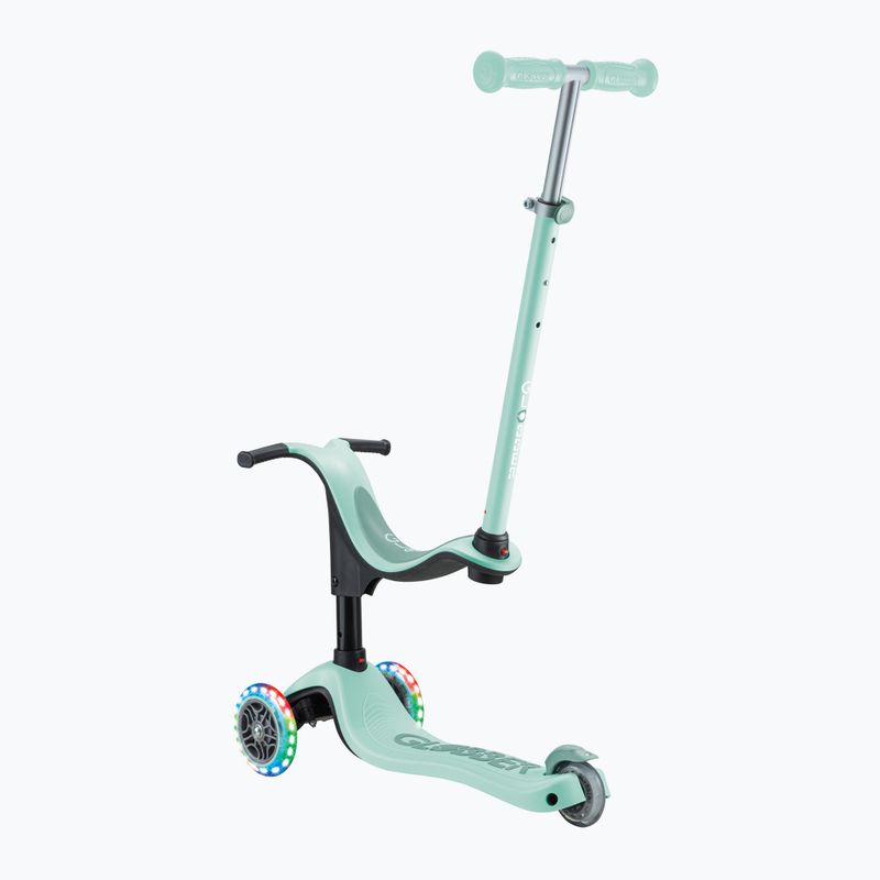 Globber Go.Up Sporty Lights mint Kinder-Dreirad-Roller 4