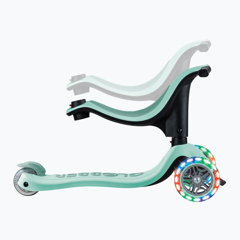Globber Go.Up Sporty Lights mint Kinder-Dreirad-Roller 8