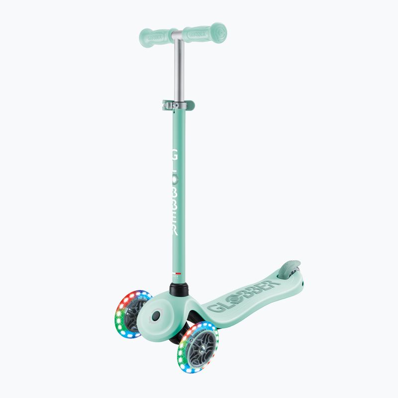 Globber Go.Up Sporty Lights mint Kinder-Dreirad-Roller 9