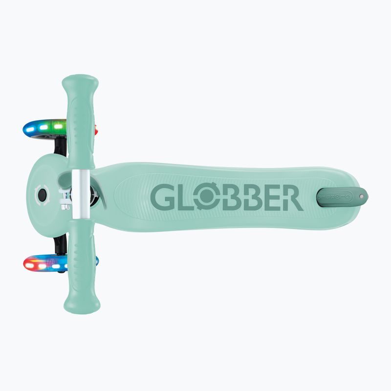 Globber Go.Up Sporty Lights mint Kinder-Dreirad-Roller 11