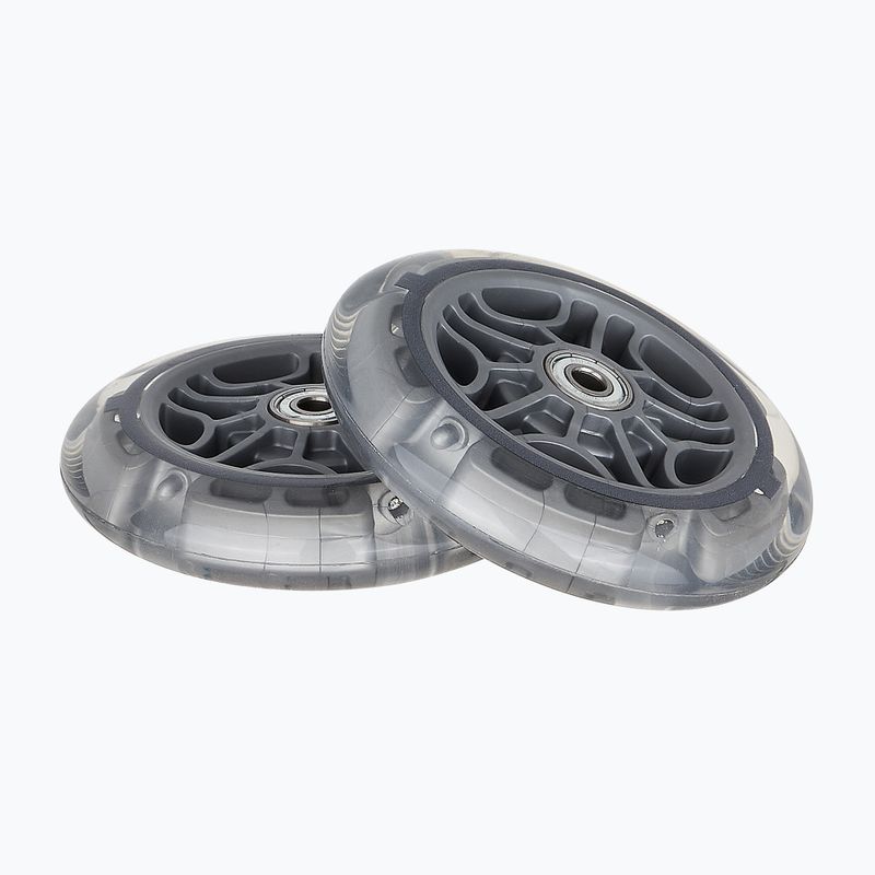 Räder für den Roller Globber LED 121mm ABEC-9 2 pcs. LED multicolour 2