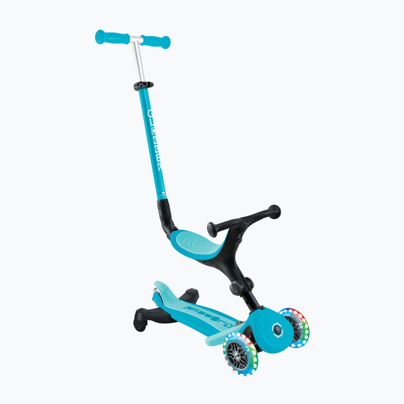 Kinderdreirad-Tretroller Globber Go.Up Active Lights 360 aqua 3