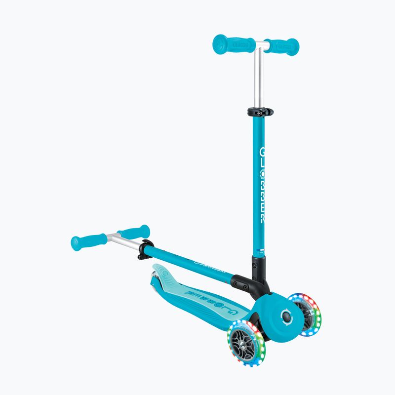 Kinderdreirad-Tretroller Globber Go.Up Active Lights 360 aqua 16